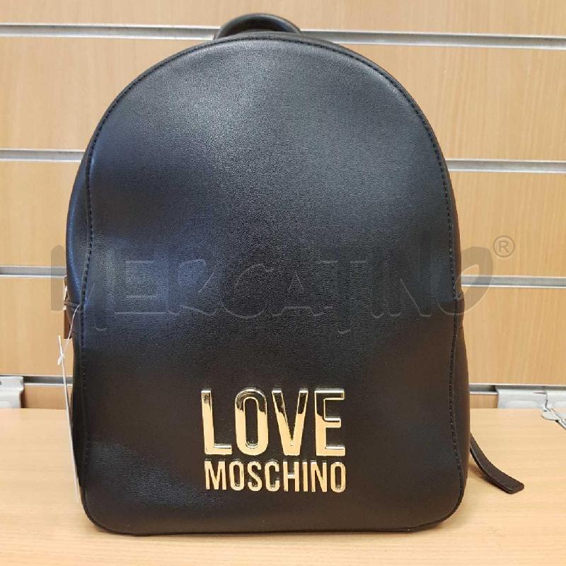 ZAINO DONNA LOVE MOSCHINO NERO   | Mercatino dell'Usato L'aquila - loc. vetoio 1