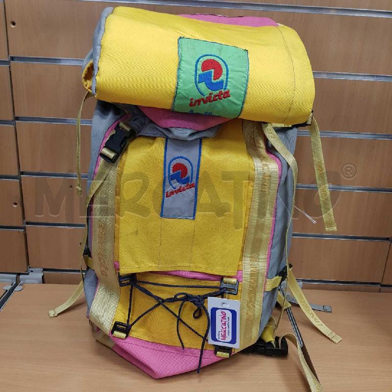 ZAINO SPORTIVO DA TRECCKING  INVICTA ROSA GIALLO  | Mercatino dell'Usato L'aquila - loc. vetoio 1