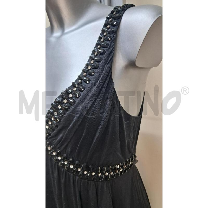 ABITO DONNA NERA STRASS ROCCO | Mercatino dell'Usato Arezzo 3