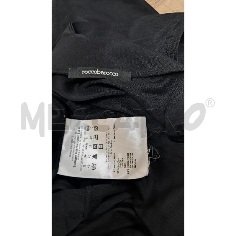 ABITO DONNA NERA STRASS ROCCO | Mercatino dell'Usato Arezzo 5