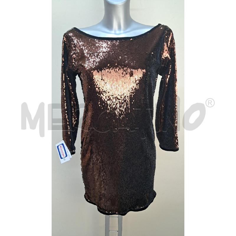 ABITO DONNA PAILETTES MARRONI SO ALLURE | Mercatino dell'Usato Arezzo 1