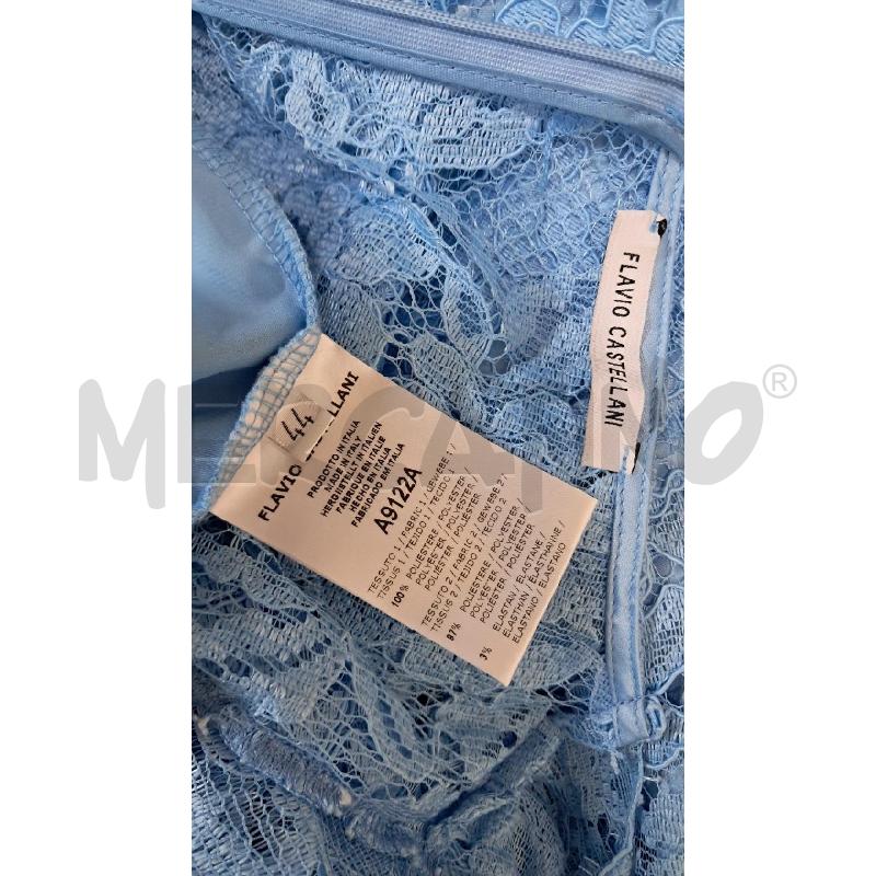 ABITO DONNA PIZZO AZZURRO FLAVIO | Mercatino dell'Usato Arezzo 5