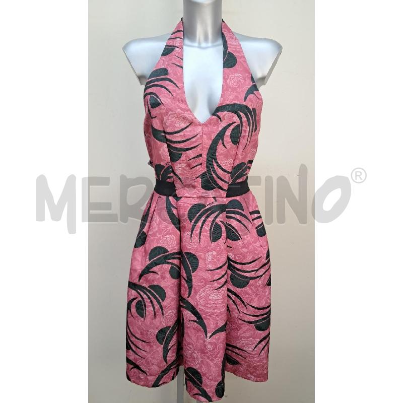 ABITO DONNA POIS ROSA NERO | Mercatino dell'Usato Arezzo 1
