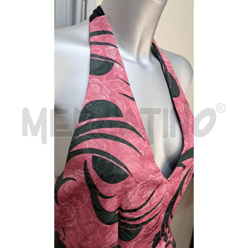 ABITO DONNA POIS ROSA NERO | Mercatino dell'Usato Arezzo 2