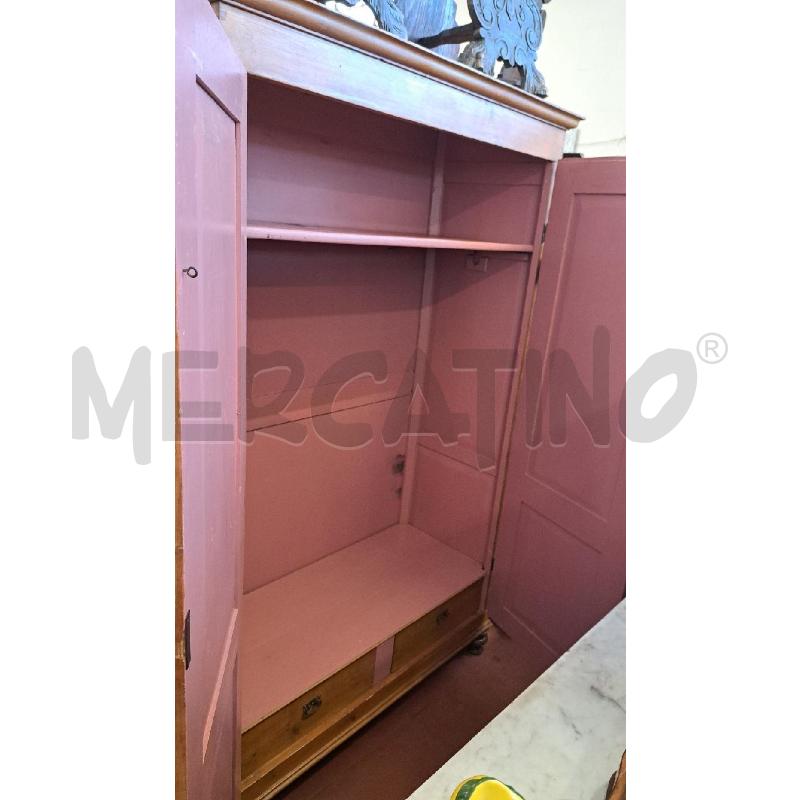 ARMADIETTO 2 ANTE LEGNO  | Mercatino dell'Usato Arezzo 4