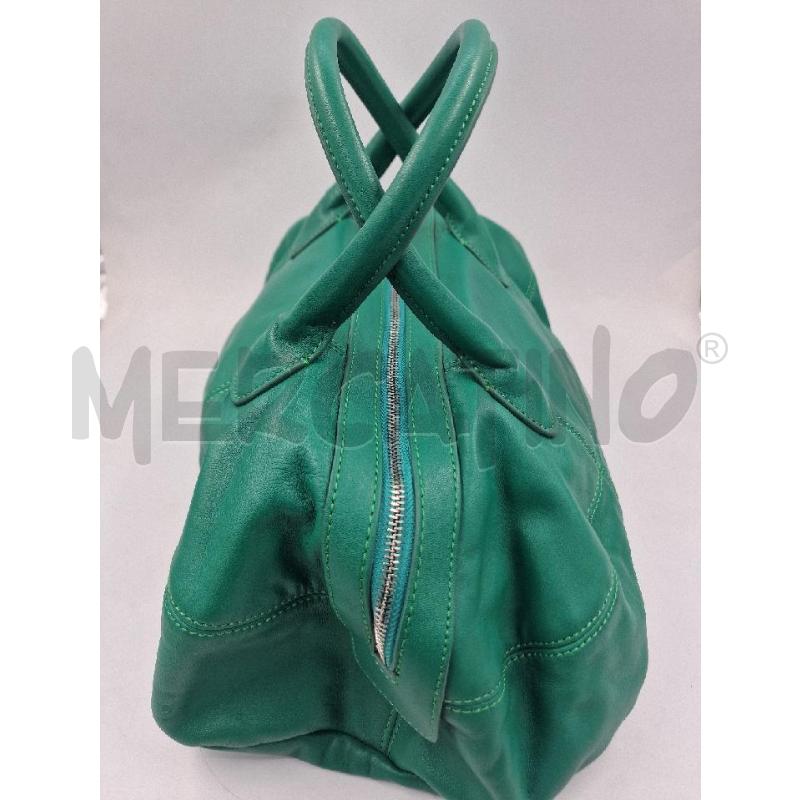 BAULETTO PELLE VERDE ALBERTA | Mercatino dell'Usato Arezzo 2