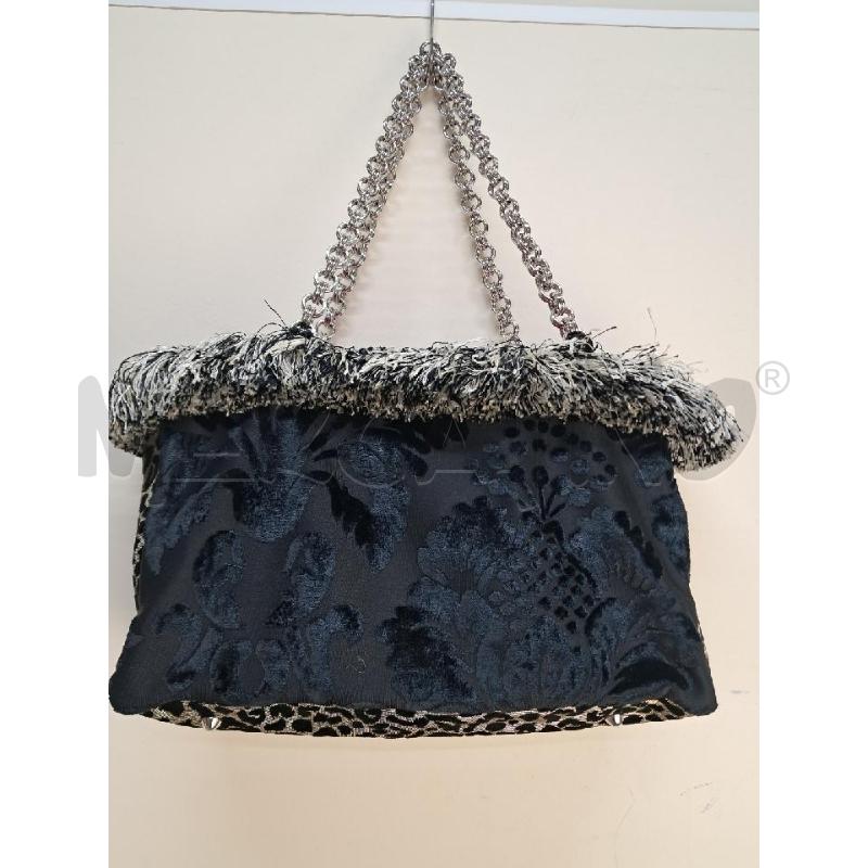 BORSA DONNA MACULA CATENE FRANGE | Mercatino dell'Usato Arezzo 1