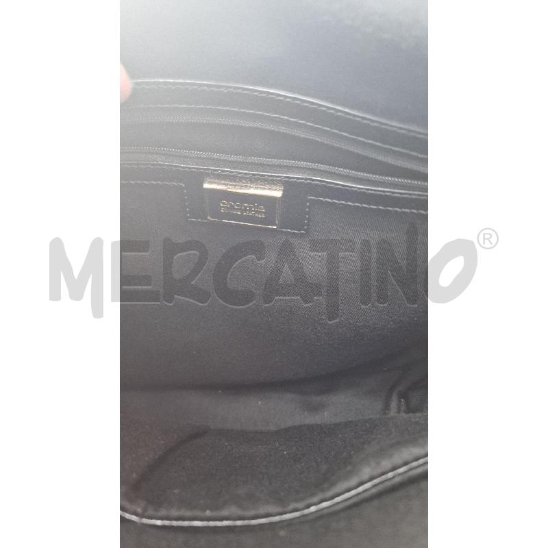 BORSA DONNA PELLE CROMIA NERA | Mercatino dell'Usato Arezzo 5