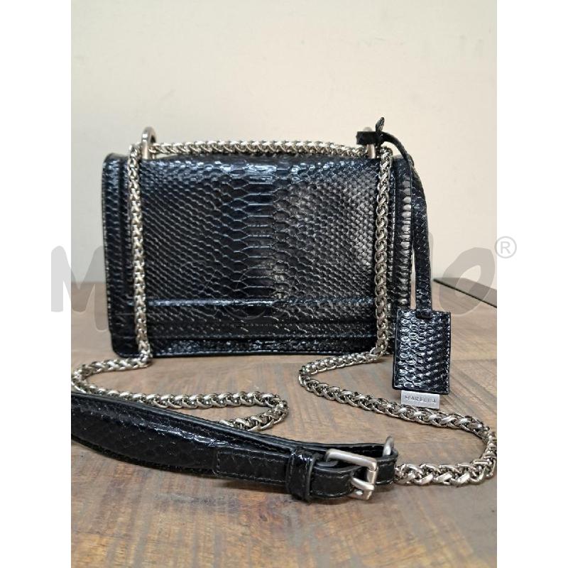 BORSA DONNA SIMIL PELLE MARELLA NERA | Mercatino dell'Usato Arezzo 1