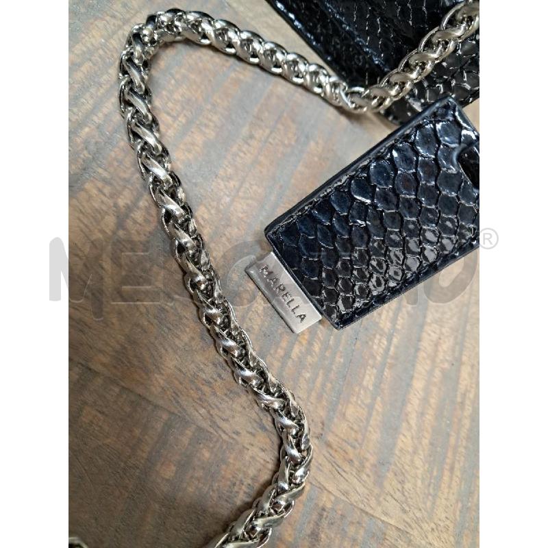 BORSA DONNA SIMIL PELLE MARELLA NERA | Mercatino dell'Usato Arezzo 2