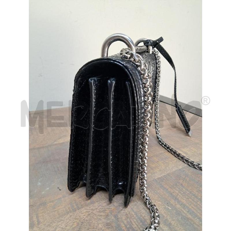 BORSA DONNA SIMIL PELLE MARELLA NERA | Mercatino dell'Usato Arezzo 3