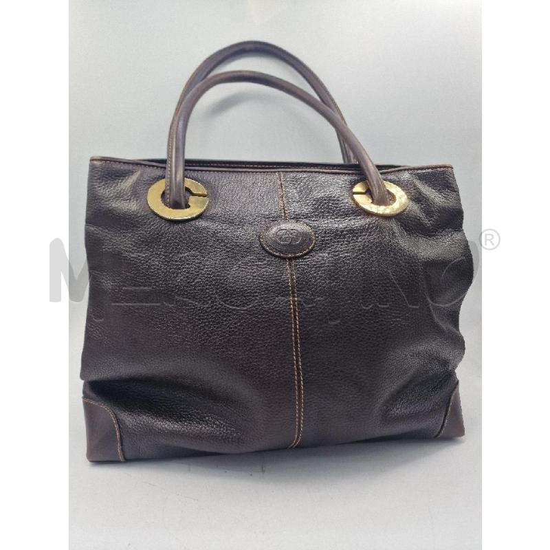 BORSA PELLE GUCCI TESTA DI MORO VINTAGE  | Mercatino dell'Usato Arezzo 1