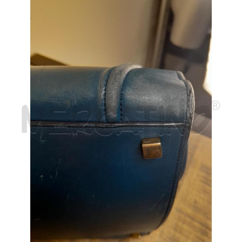 BORSA PELLE LUGGAGE CELINE PETROLIO | Mercatino dell'Usato Arezzo 3