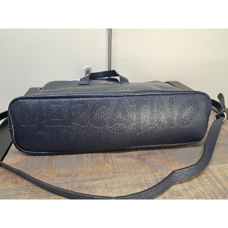 BORSA PELLE NUOVA BLU WITTCHEN | Mercatino dell'Usato Arezzo 3