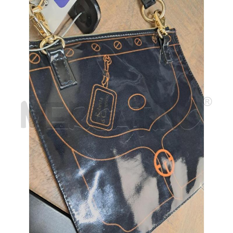 BORSA ROBERTA PICCOLA VINILE NERA | Mercatino dell'Usato Arezzo 4