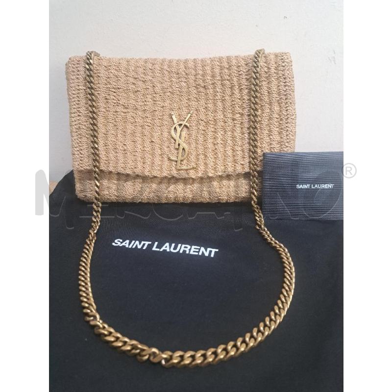 BORSA YSL RAFIA NAT KATE ORIGINALE | Mercatino dell'Usato Arezzo 1