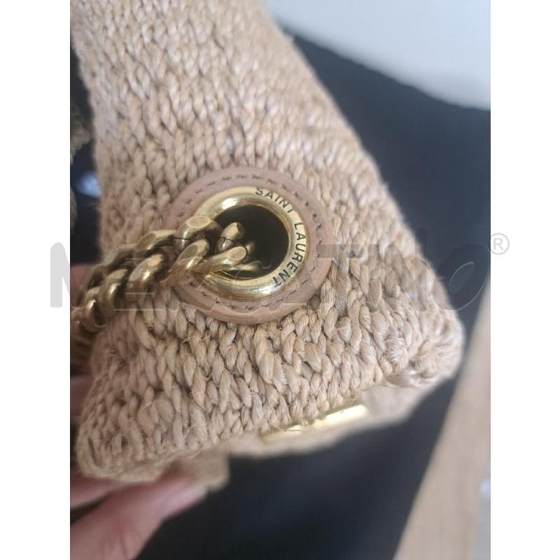 BORSA YSL RAFIA NAT KATE ORIGINALE | Mercatino dell'Usato Arezzo 3
