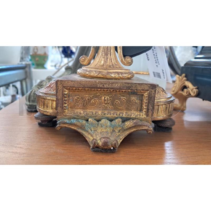 CANDELABRO CELESTE E ORO | Mercatino dell'Usato Arezzo 4