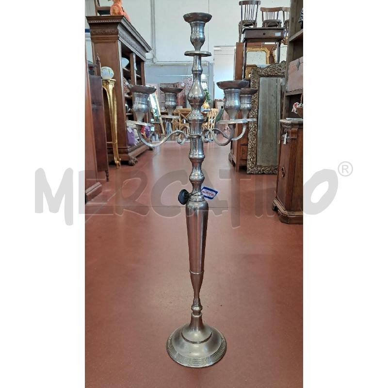 CANDELABRO GRANDE METALLO | Mercatino dell'Usato Arezzo 1