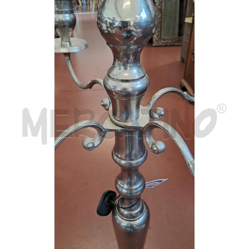 CANDELABRO GRANDE METALLO | Mercatino dell'Usato Arezzo 5