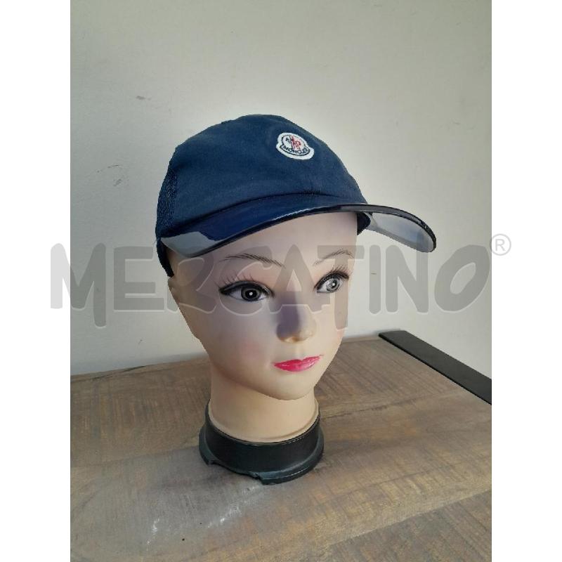 CAPPELLO DONNA BLU MONCLER | Mercatino dell'Usato Arezzo 1