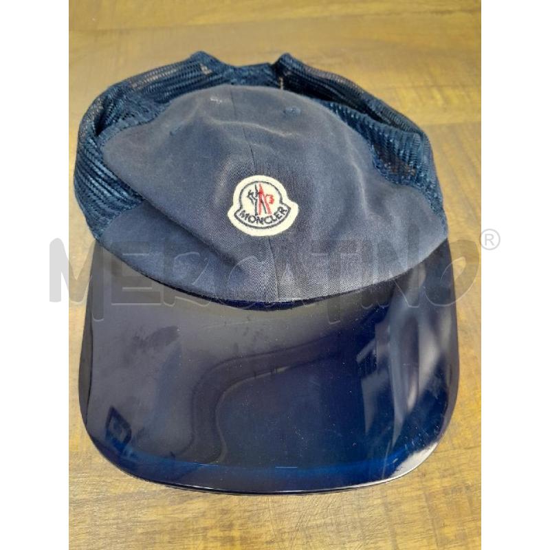 CAPPELLO DONNA BLU MONCLER | Mercatino dell'Usato Arezzo 4