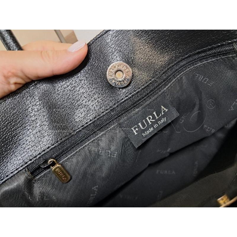 CARTELLA PELLE NERA FURLA | Mercatino dell'Usato Arezzo 5