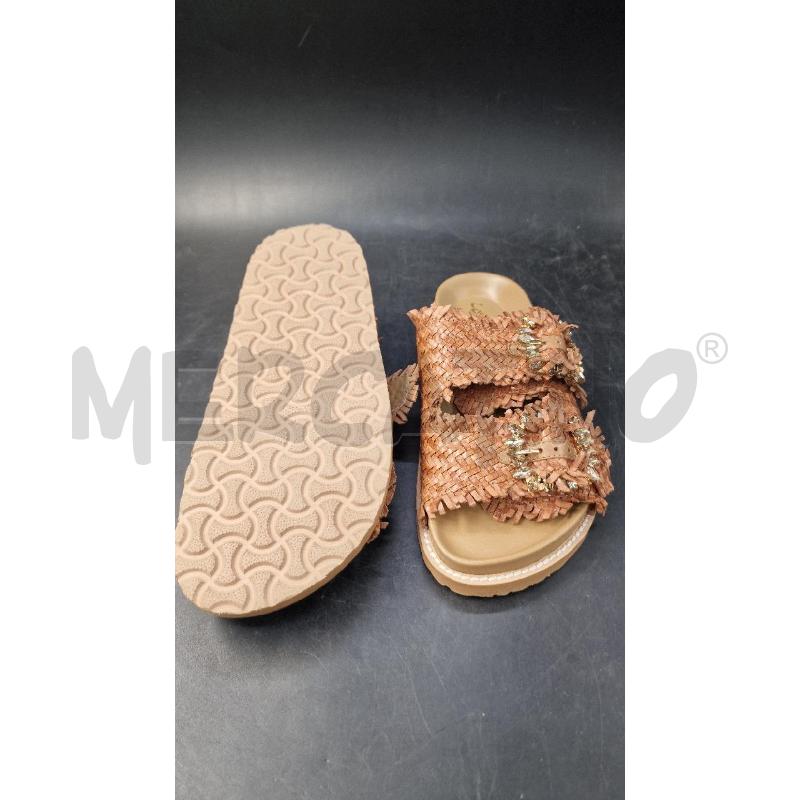 CIABATTE DONNA TRECCIA CORAL | Mercatino dell'Usato Arezzo 4
