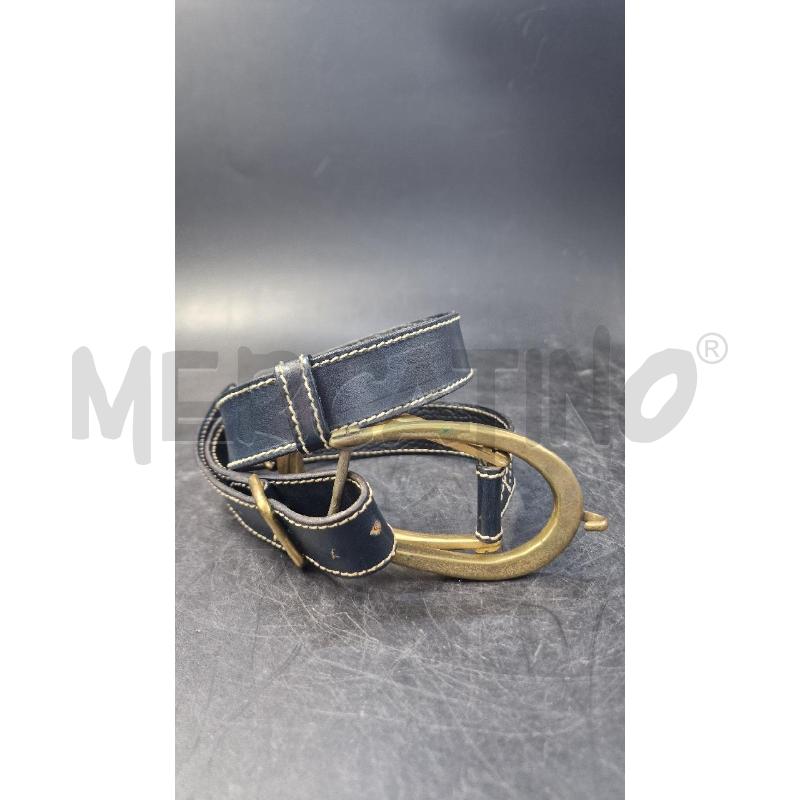 CINTURA PELLE NERA GANCI MAX MARA | Mercatino dell'Usato Arezzo 2