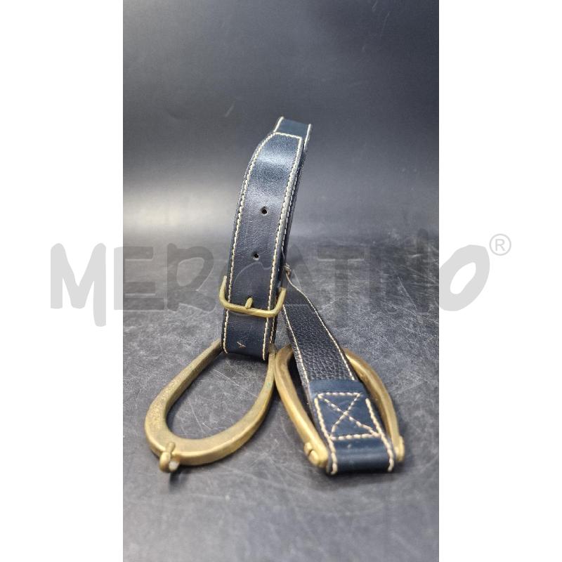CINTURA PELLE NERA GANCI MAX MARA | Mercatino dell'Usato Arezzo 4