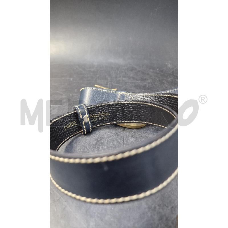 CINTURA PELLE NERA GANCI MAX MARA | Mercatino dell'Usato Arezzo 5