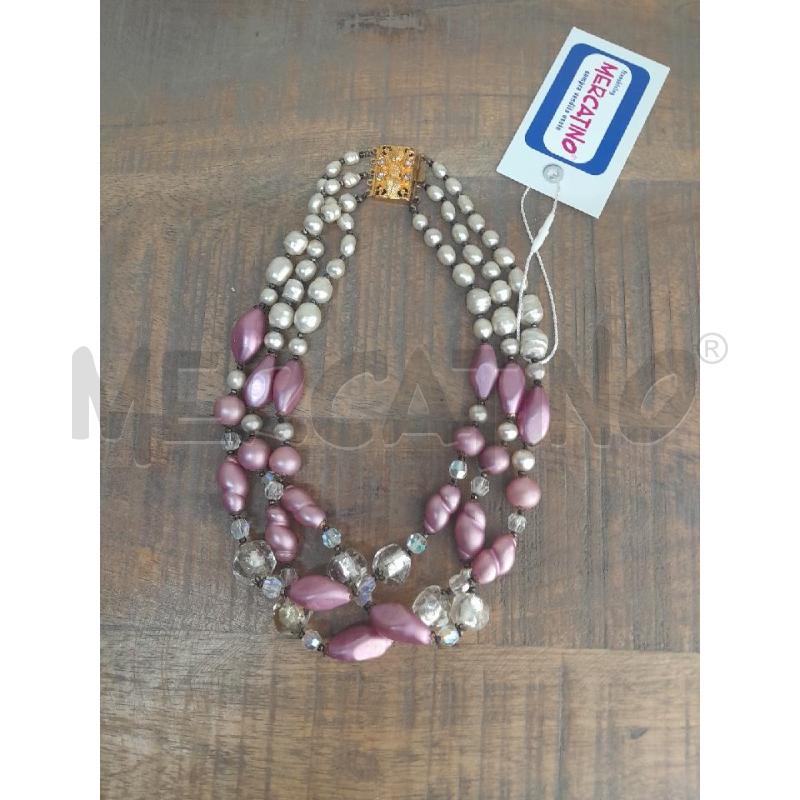 COLLANA 3 FILI PERLA | Mercatino dell'Usato Arezzo 2