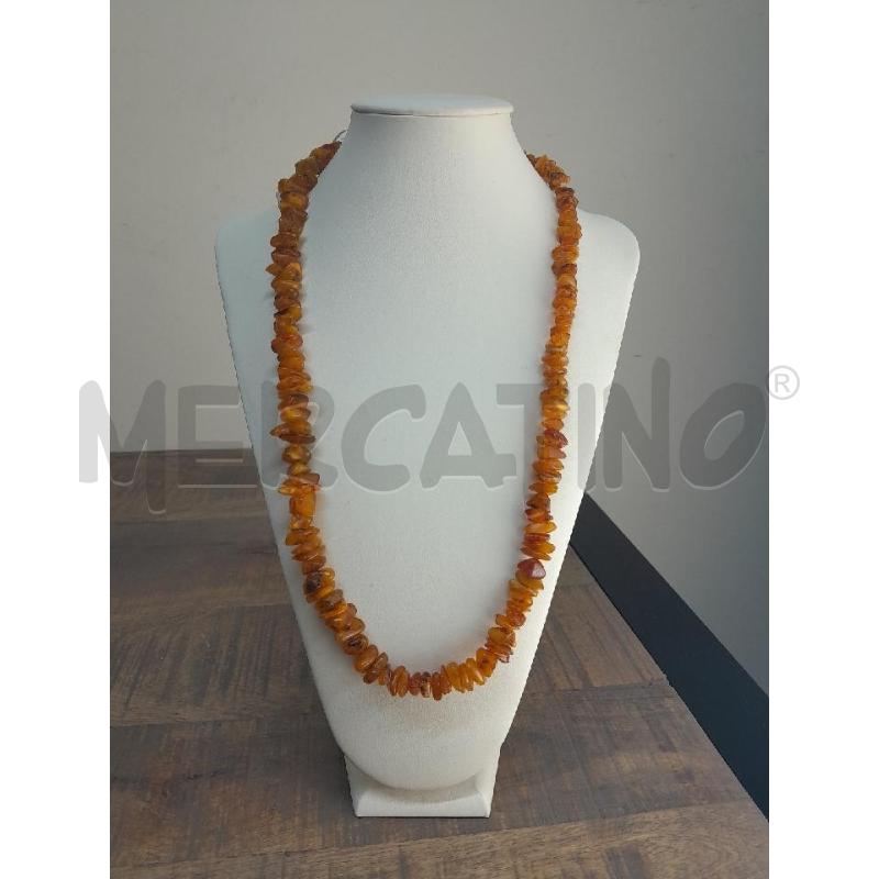 COLLANA AMBRA GREZZA | Mercatino dell'Usato Arezzo 1