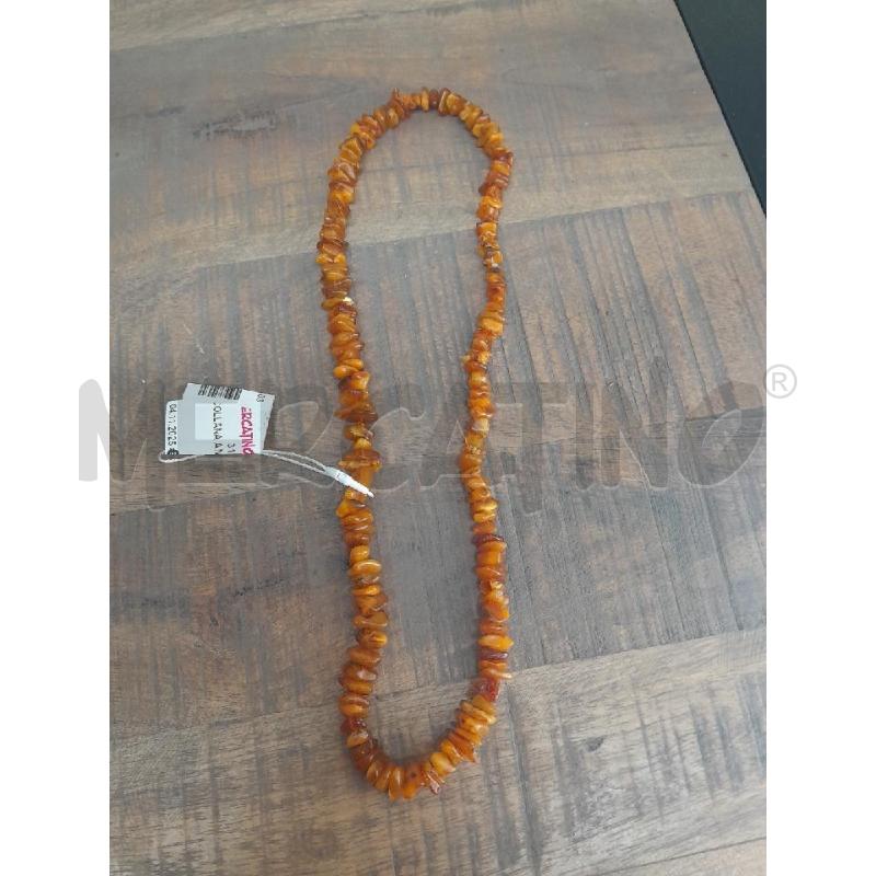 COLLANA AMBRA GREZZA | Mercatino dell'Usato Arezzo 2