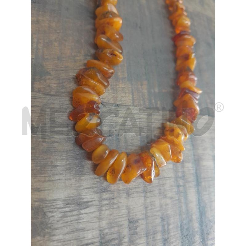 COLLANA AMBRA GREZZA | Mercatino dell'Usato Arezzo 3