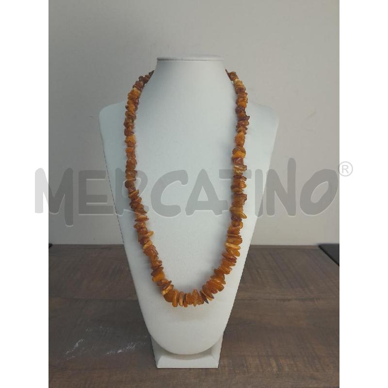 COLLANA AMBRA GREZZA | Mercatino dell'Usato Arezzo 1