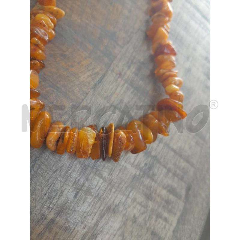 COLLANA AMBRA GREZZA | Mercatino dell'Usato Arezzo 2