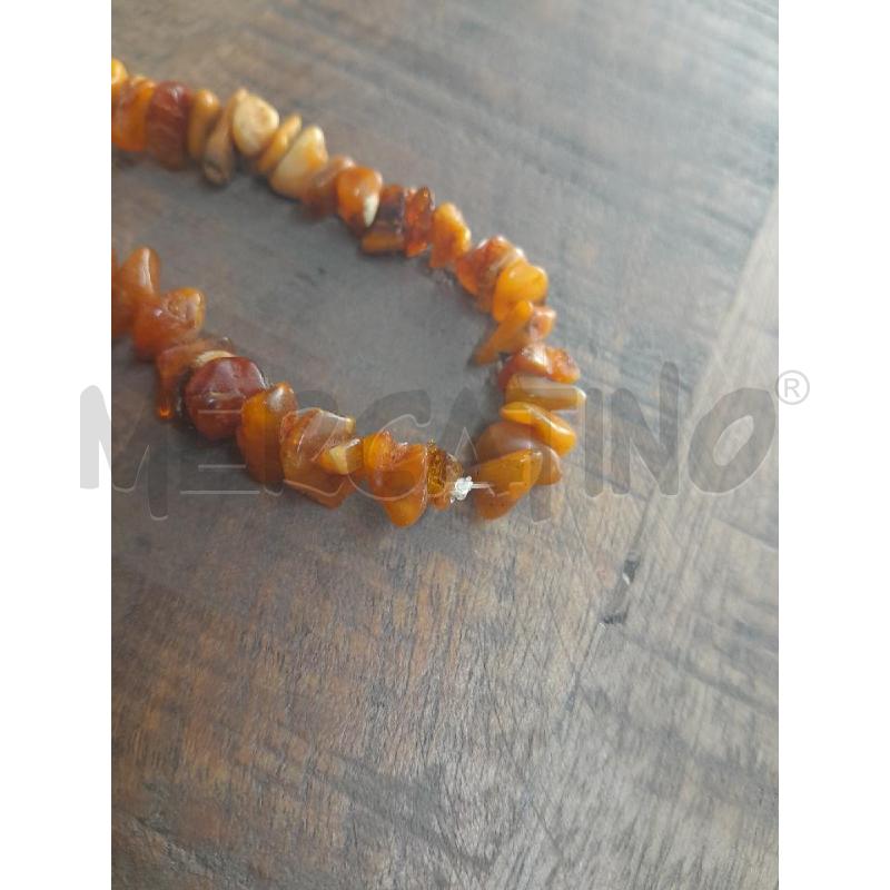 COLLANA AMBRA GREZZA | Mercatino dell'Usato Arezzo 3