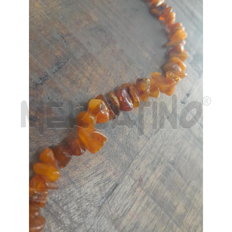 COLLANA AMBRA GREZZA | Mercatino dell'Usato Arezzo 4