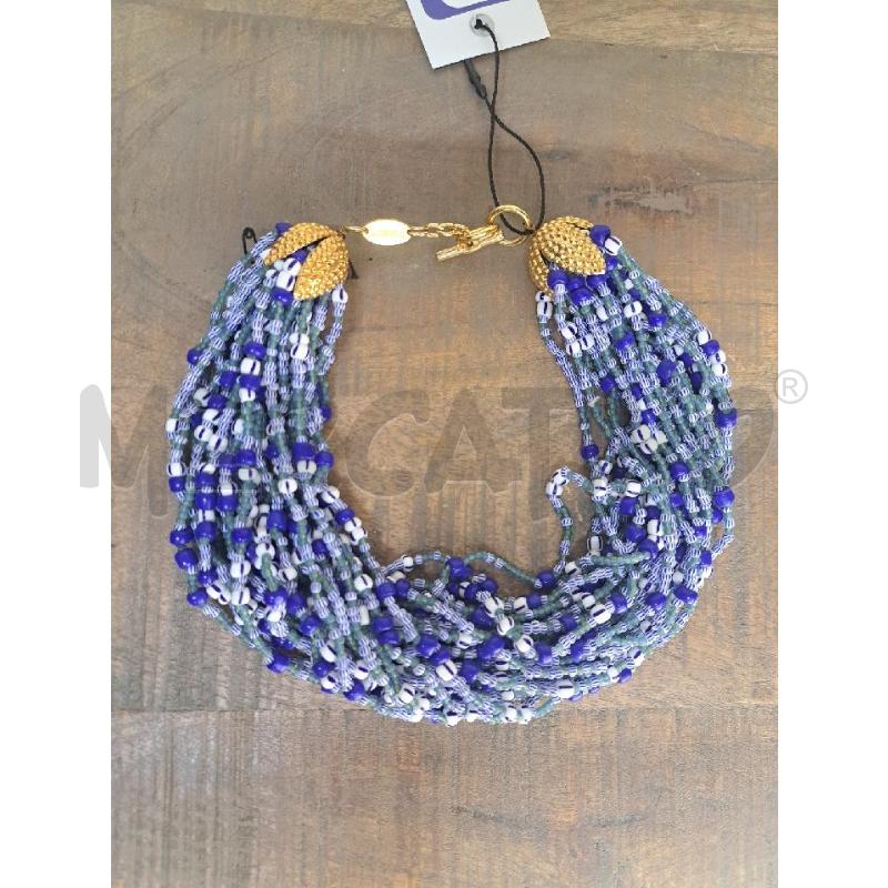 COLLANA MARCA DONNA FILI AZZURRI | Mercatino dell'Usato Arezzo 1