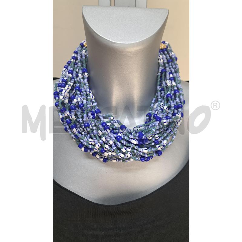 COLLANA MARCA DONNA FILI AZZURRI | Mercatino dell'Usato Arezzo 2