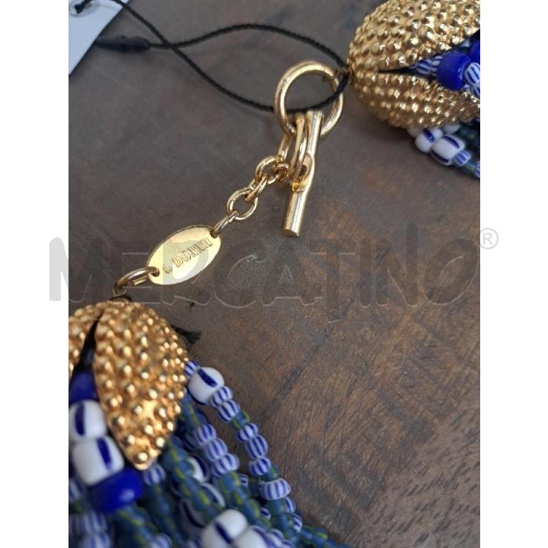 COLLANA MARCA DONNA FILI AZZURRI | Mercatino dell'Usato Arezzo 3
