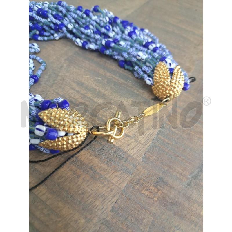 COLLANA MARCA DONNA FILI AZZURRI | Mercatino dell'Usato Arezzo 5