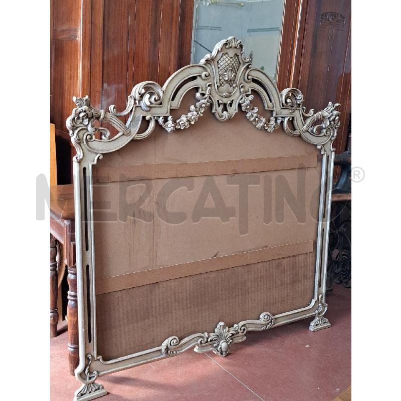 CORNICE SPECCHIERA ARGENTATA GRANDE  | Mercatino dell'Usato Arezzo 1
