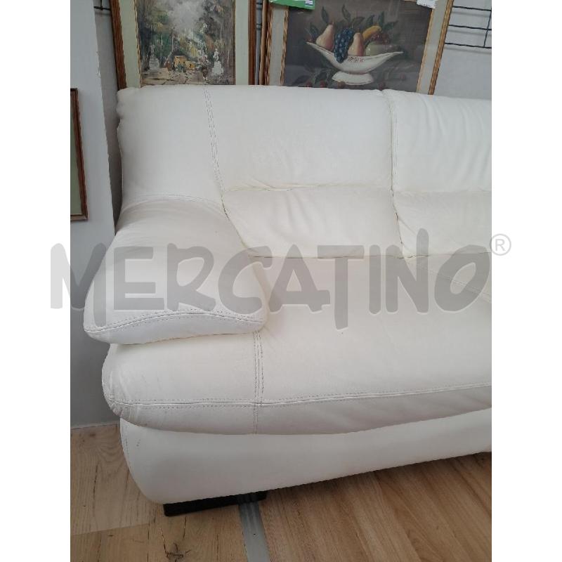 DIVANO IN PELLE 2 POSTI  | Mercatino dell'Usato Arezzo 2