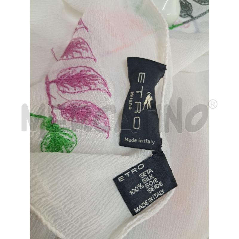 FOULARD SETA PALIETTES ETRO | Mercatino dell'Usato Arezzo 4