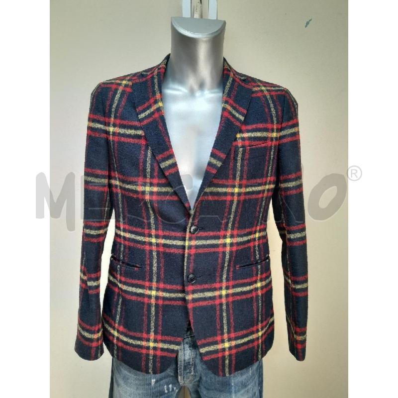 GIACCA UOMO QUADRO ROSSO CANTARELLI | Mercatino dell'Usato Arezzo 1