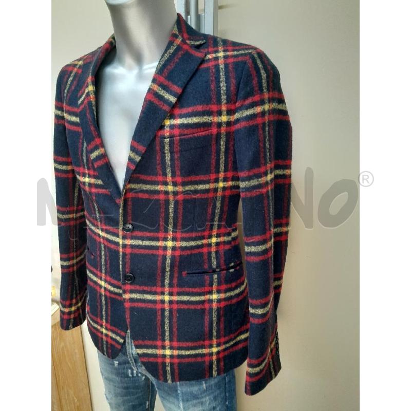 GIACCA UOMO QUADRO ROSSO CANTARELLI | Mercatino dell'Usato Arezzo 2