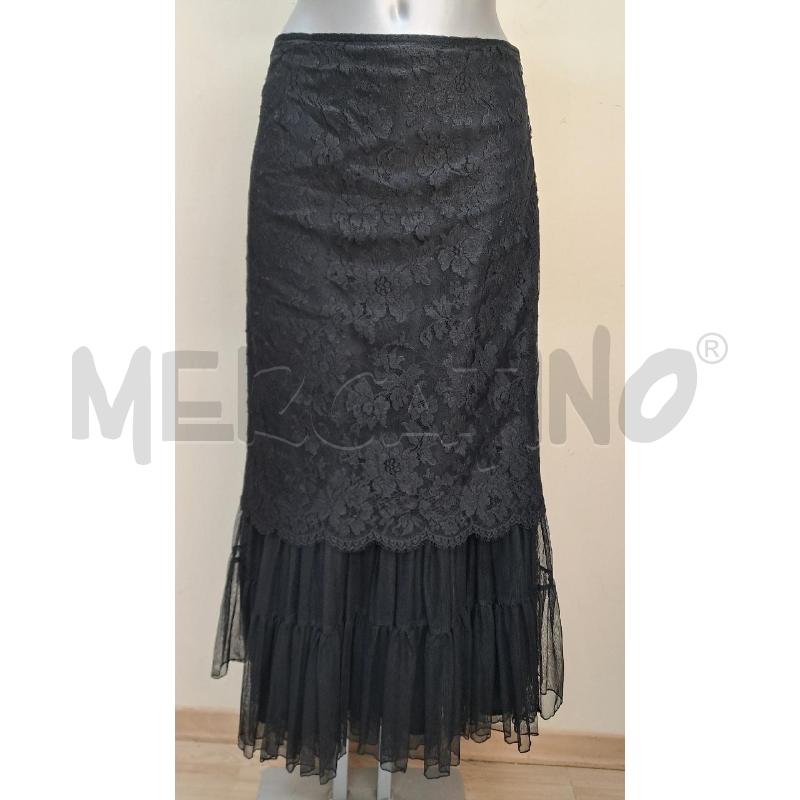 GONNA PIZZO NERA SPAGNOLI | Mercatino dell'Usato Arezzo 1