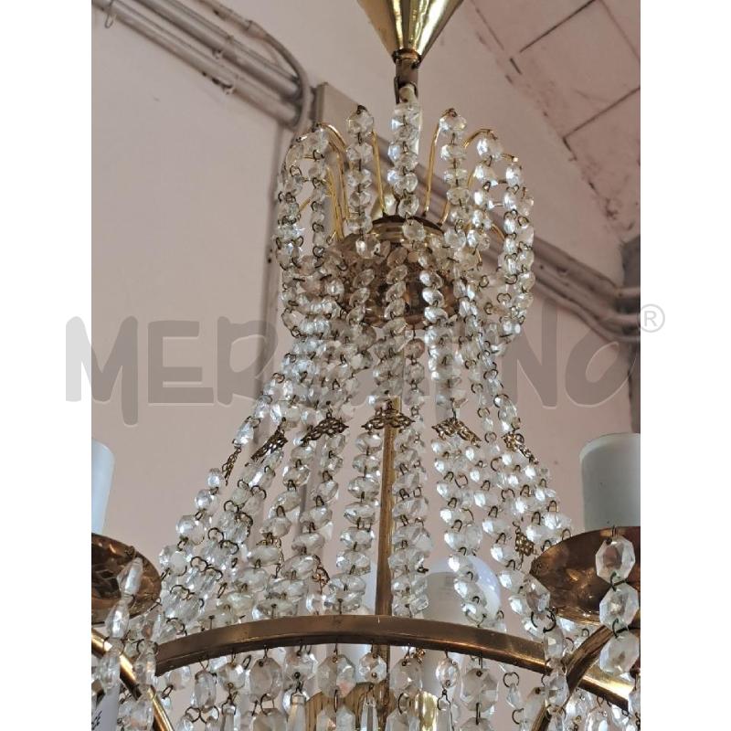 LAMPADARIO GOCCE | Mercatino dell'Usato Arezzo 3